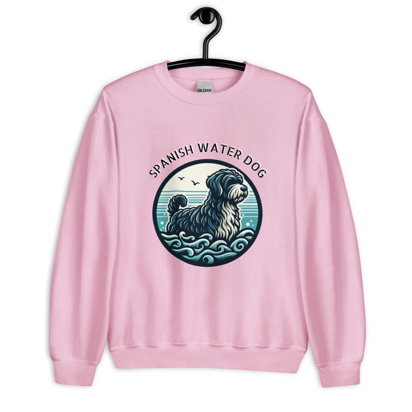 Sudadera water dog waves