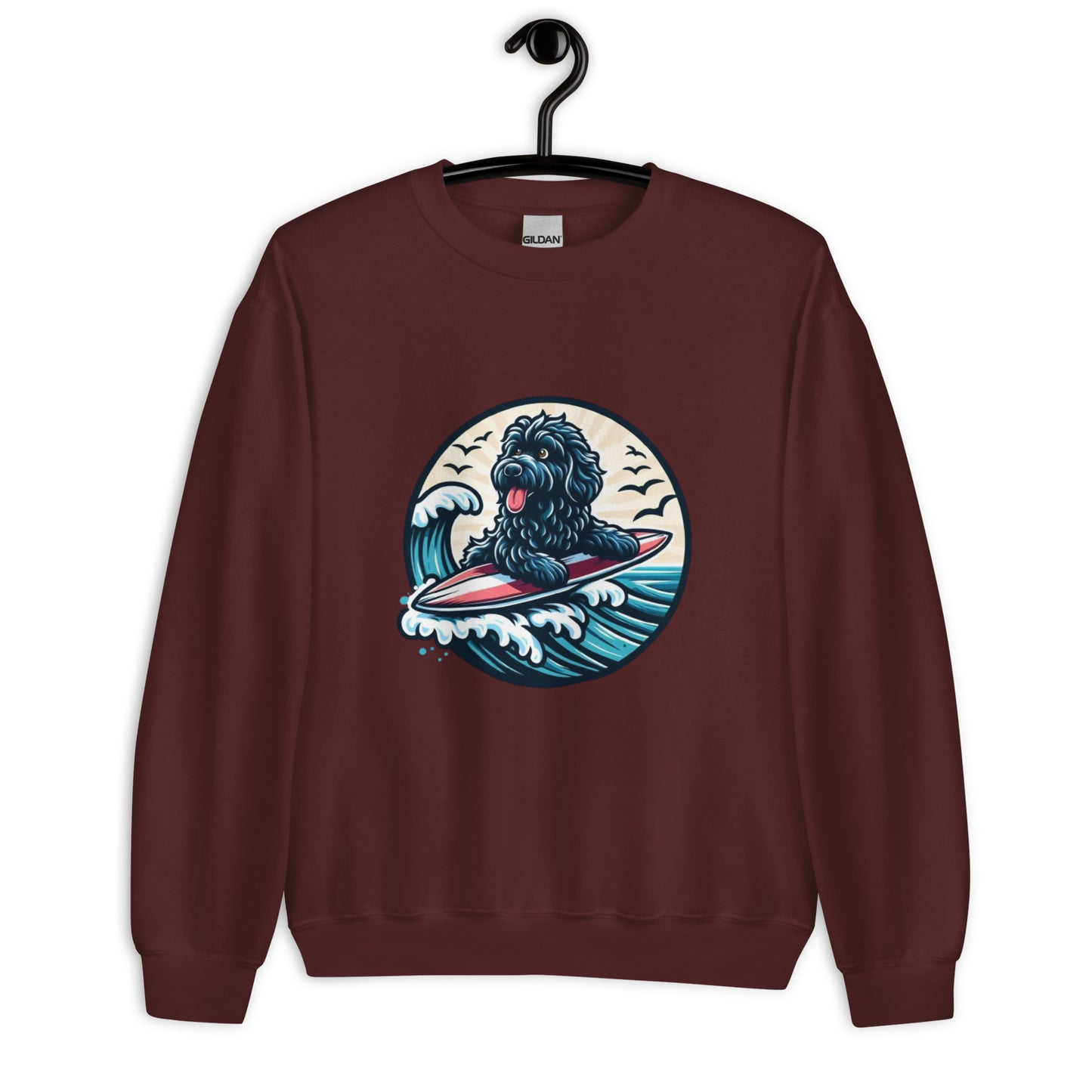 Sudadera water dog surfing life