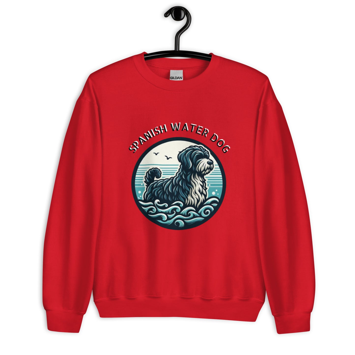 Sudadera water dog waves