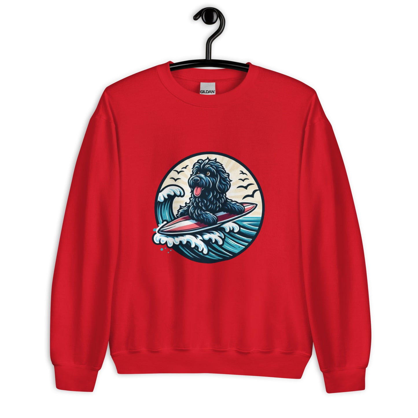 Sudadera water dog surfing life