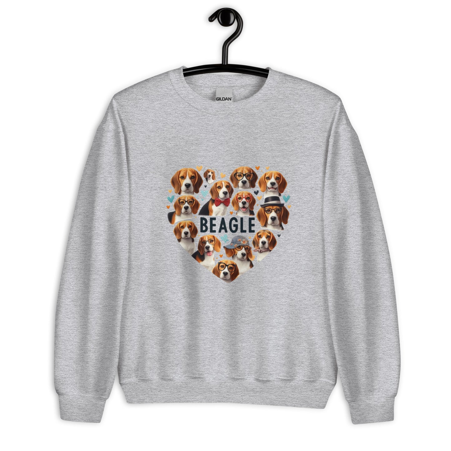 Sudadera beagle heart