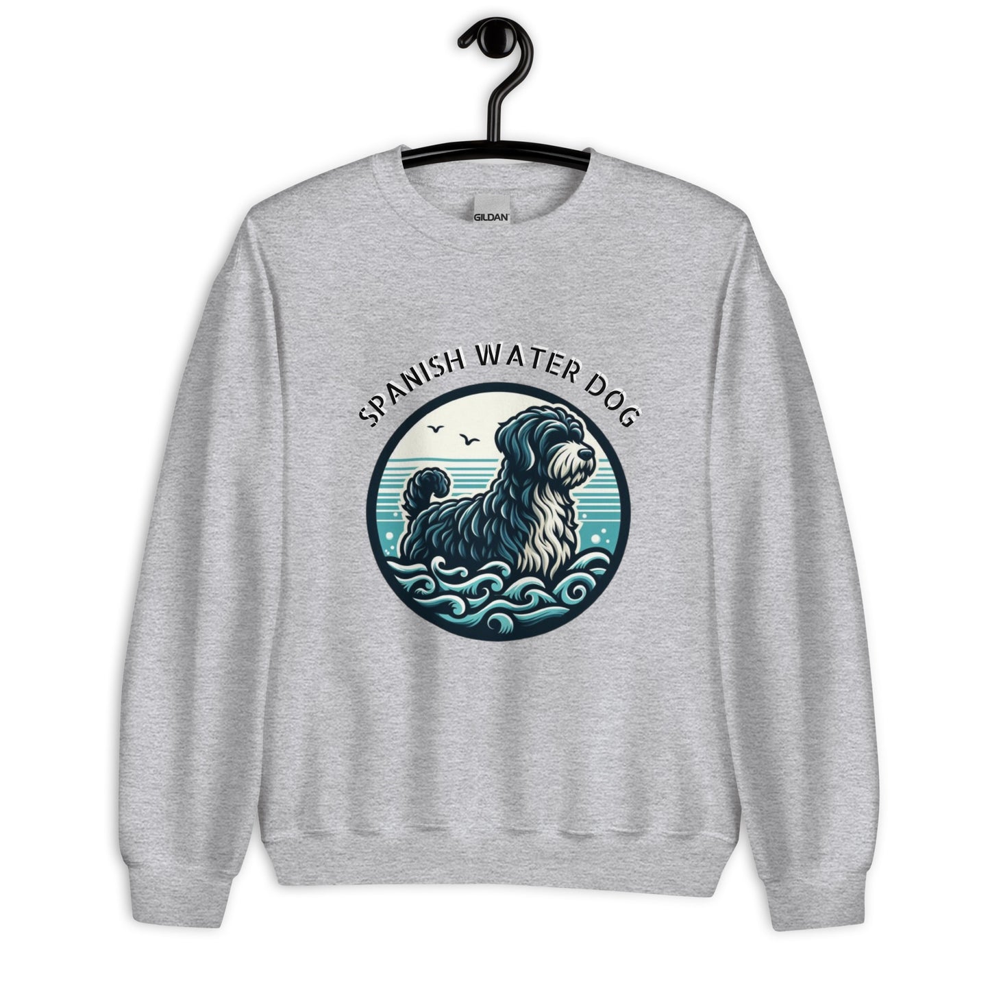 Sudadera water dog waves