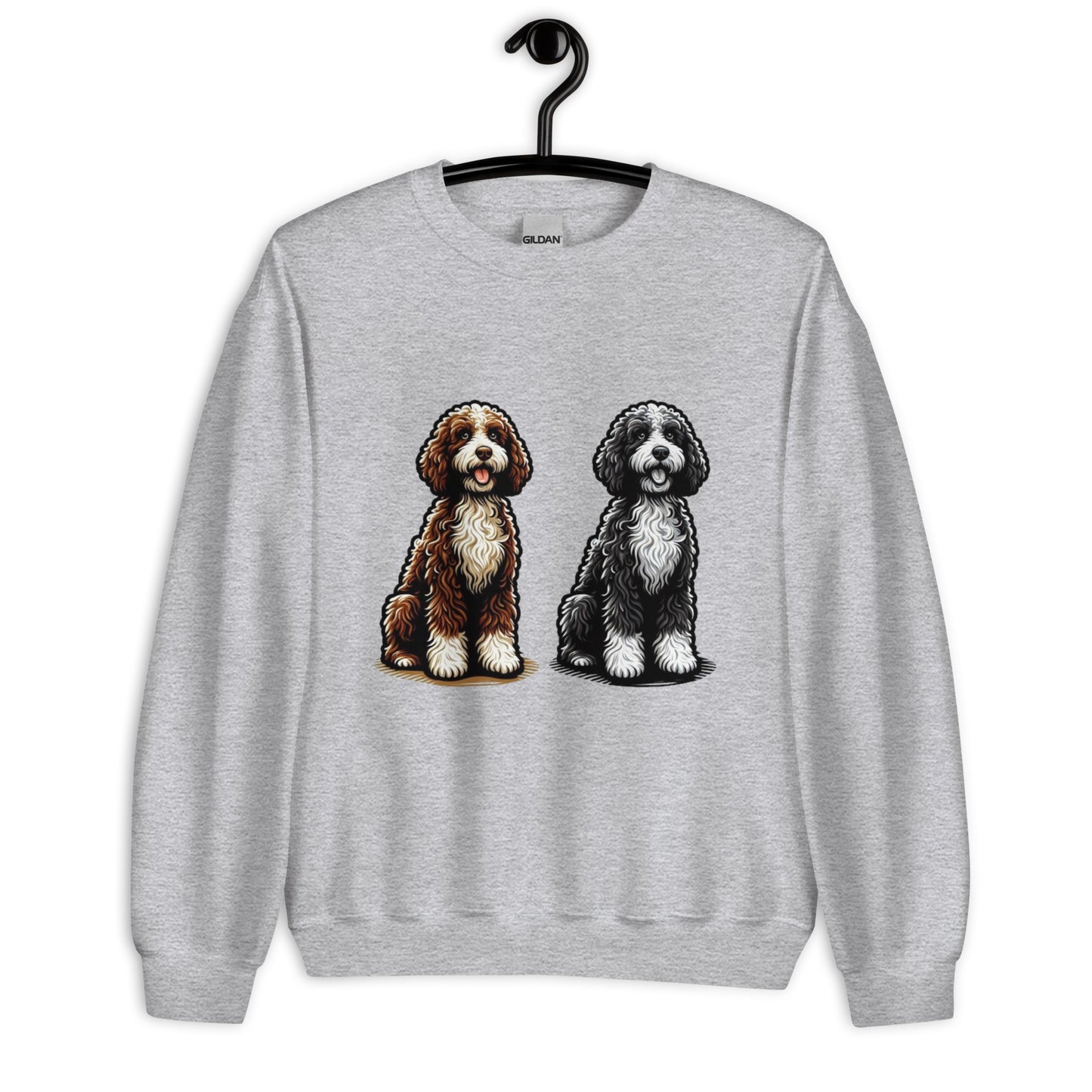 Sudadera water dog couple