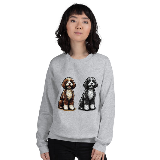 Sudadera water dog couple