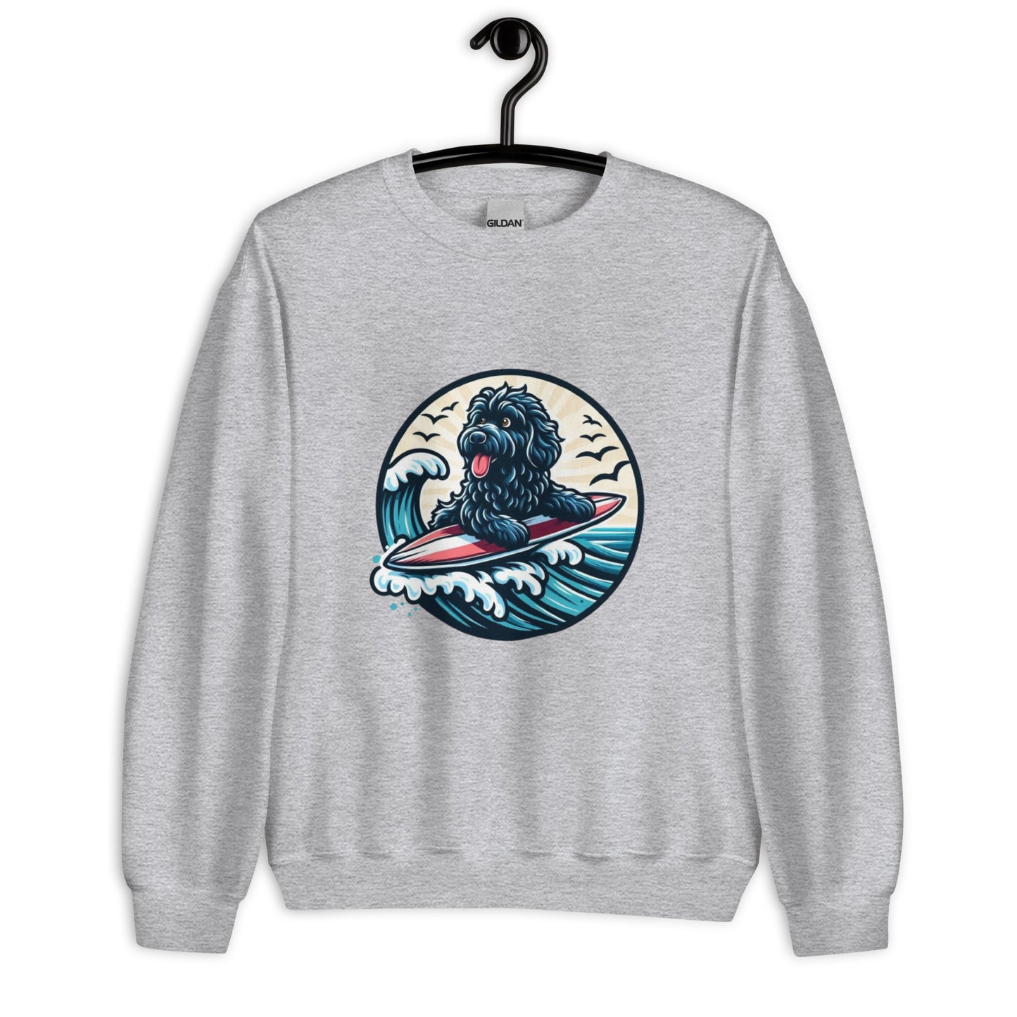 Sudadera water dog surfing life