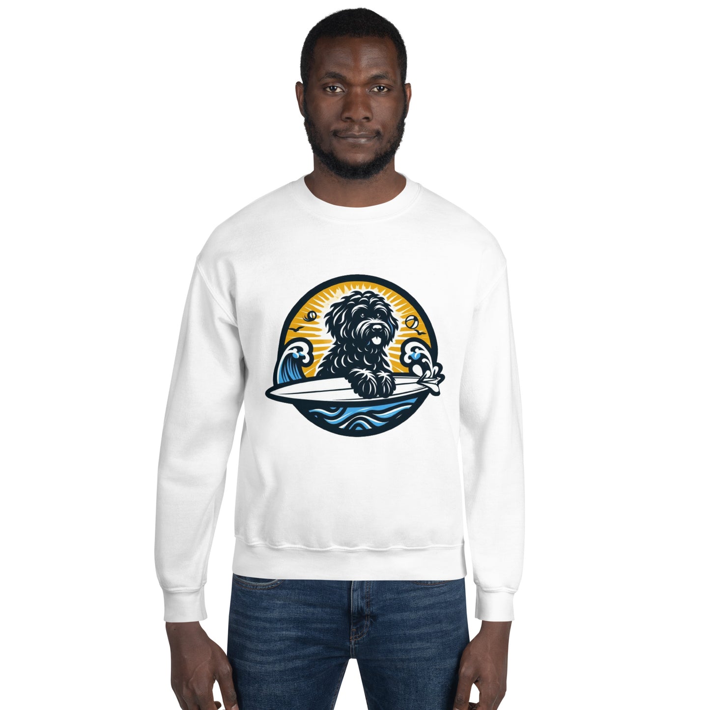 Sudadera water dog little surfer