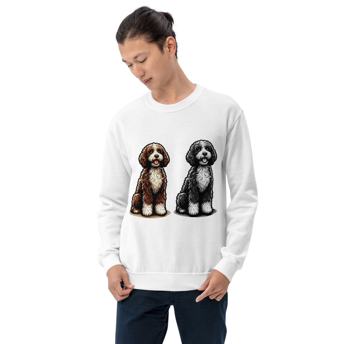 Sudadera water dog couple