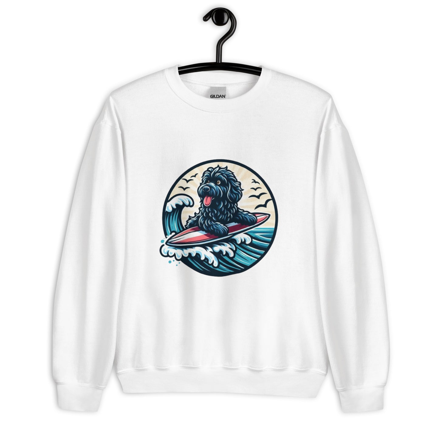 Sudadera water dog surfing life