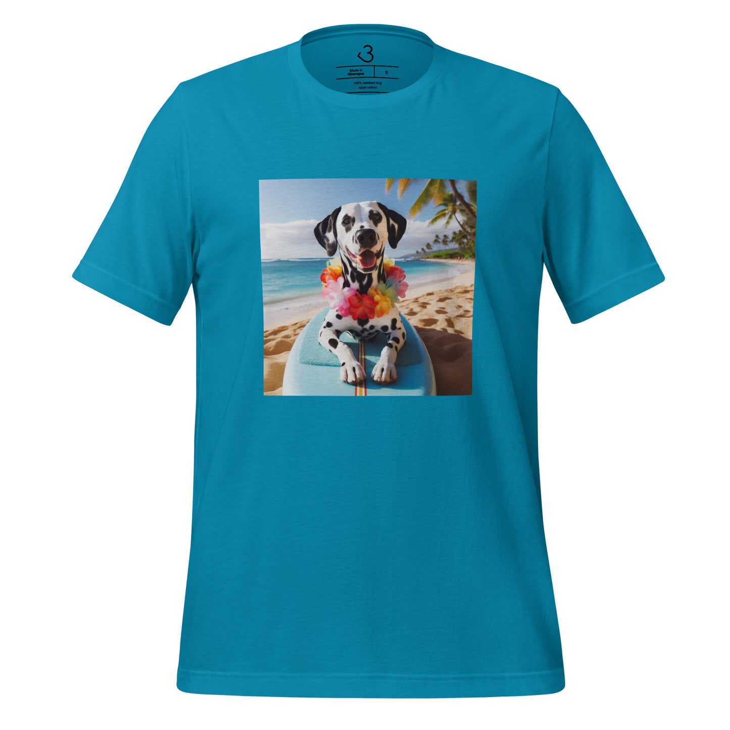 Camiseta dálmata Hawai