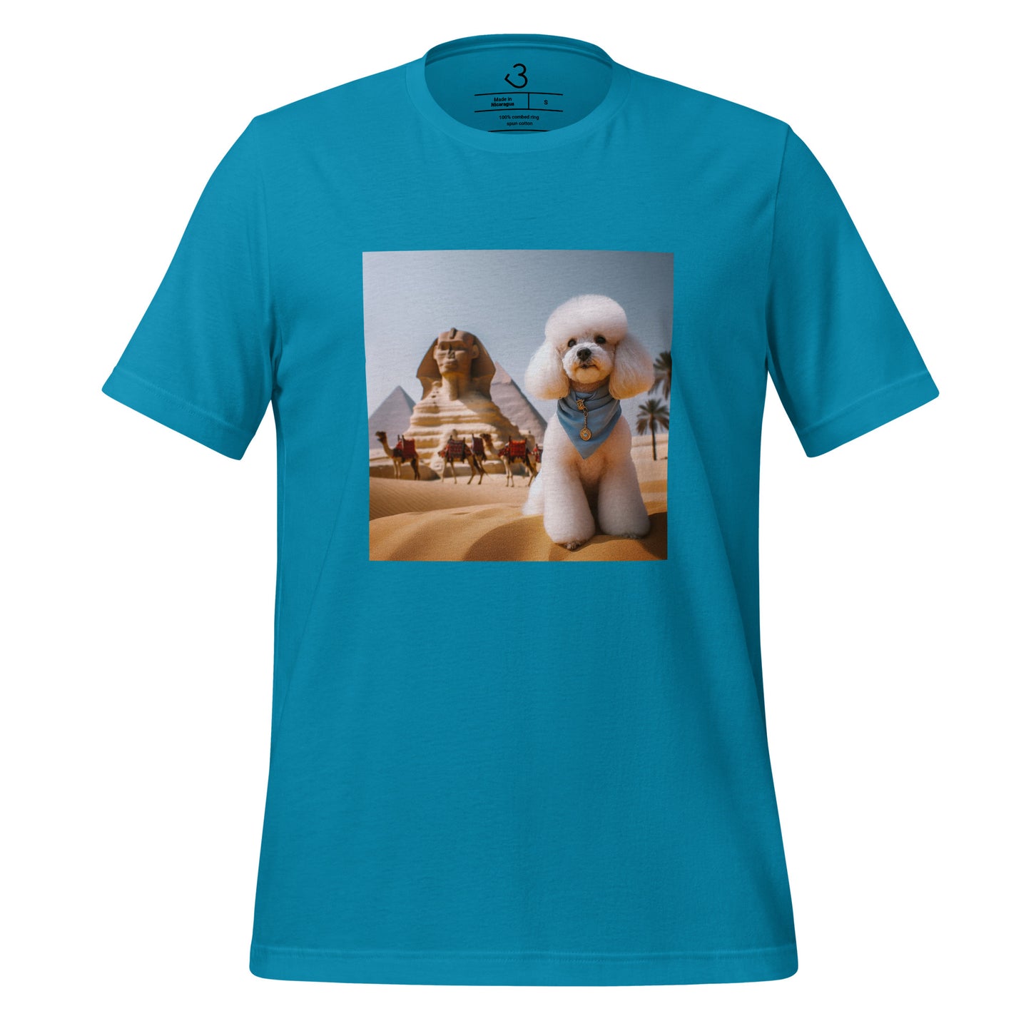 Camiseta caniche Egipto