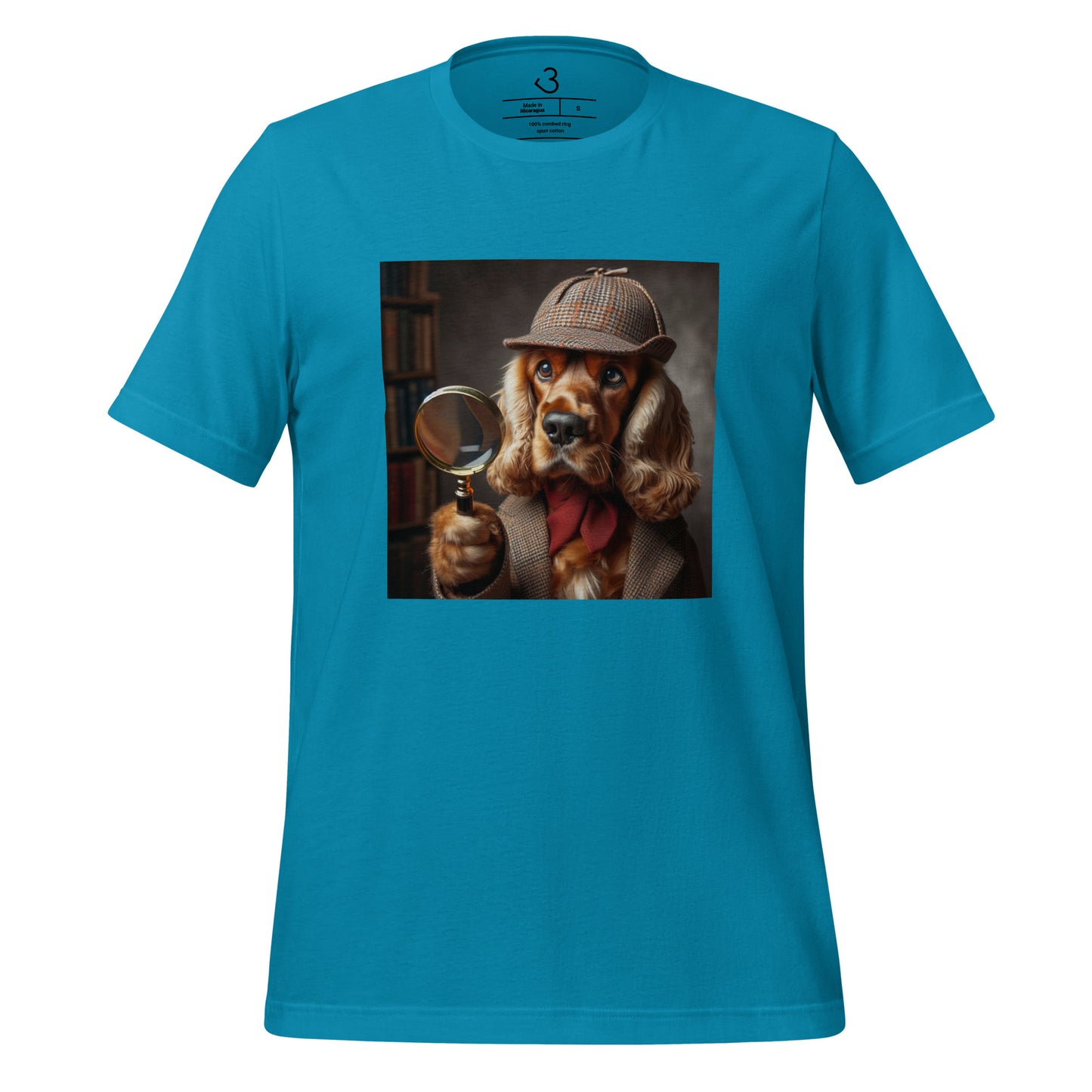 Camiseta  cocker detective