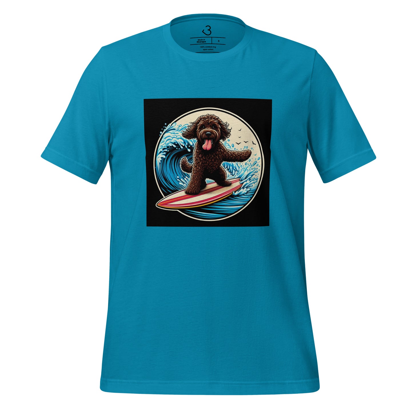 Camiseta water dog Amazing waves