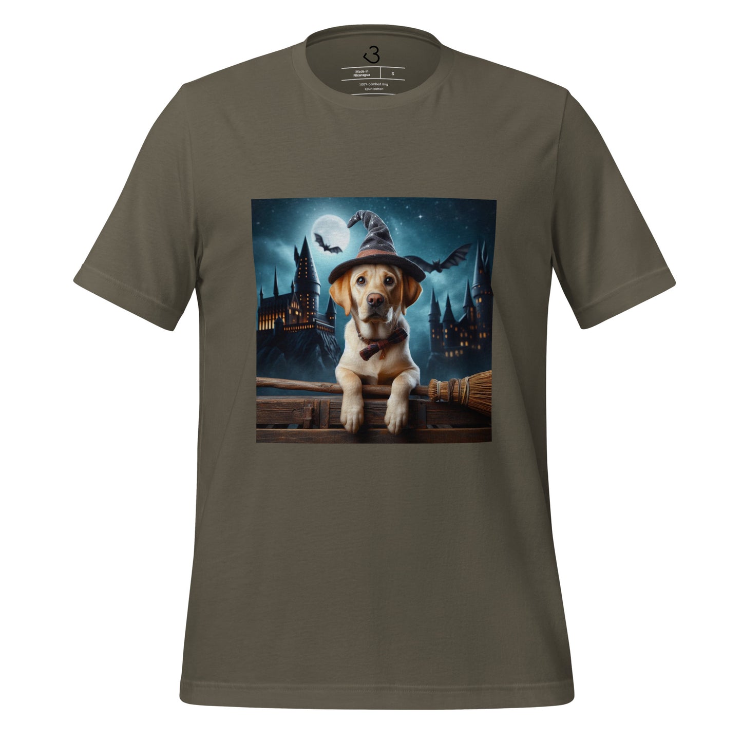 Camiseta labrador Hogwarts