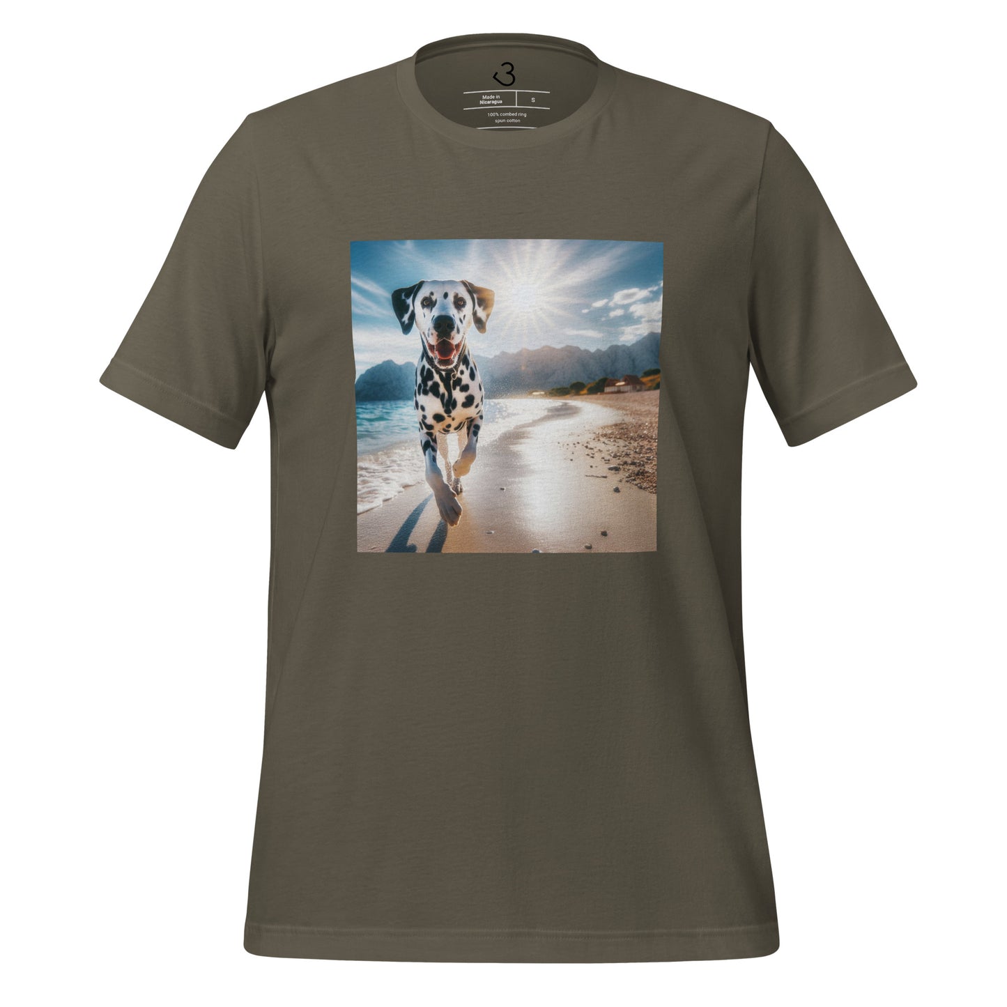 Camiseta dálmata beach