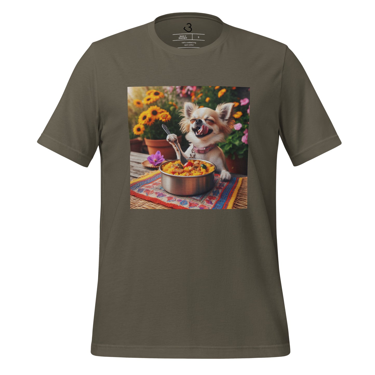 Camiseta chihuahua paella