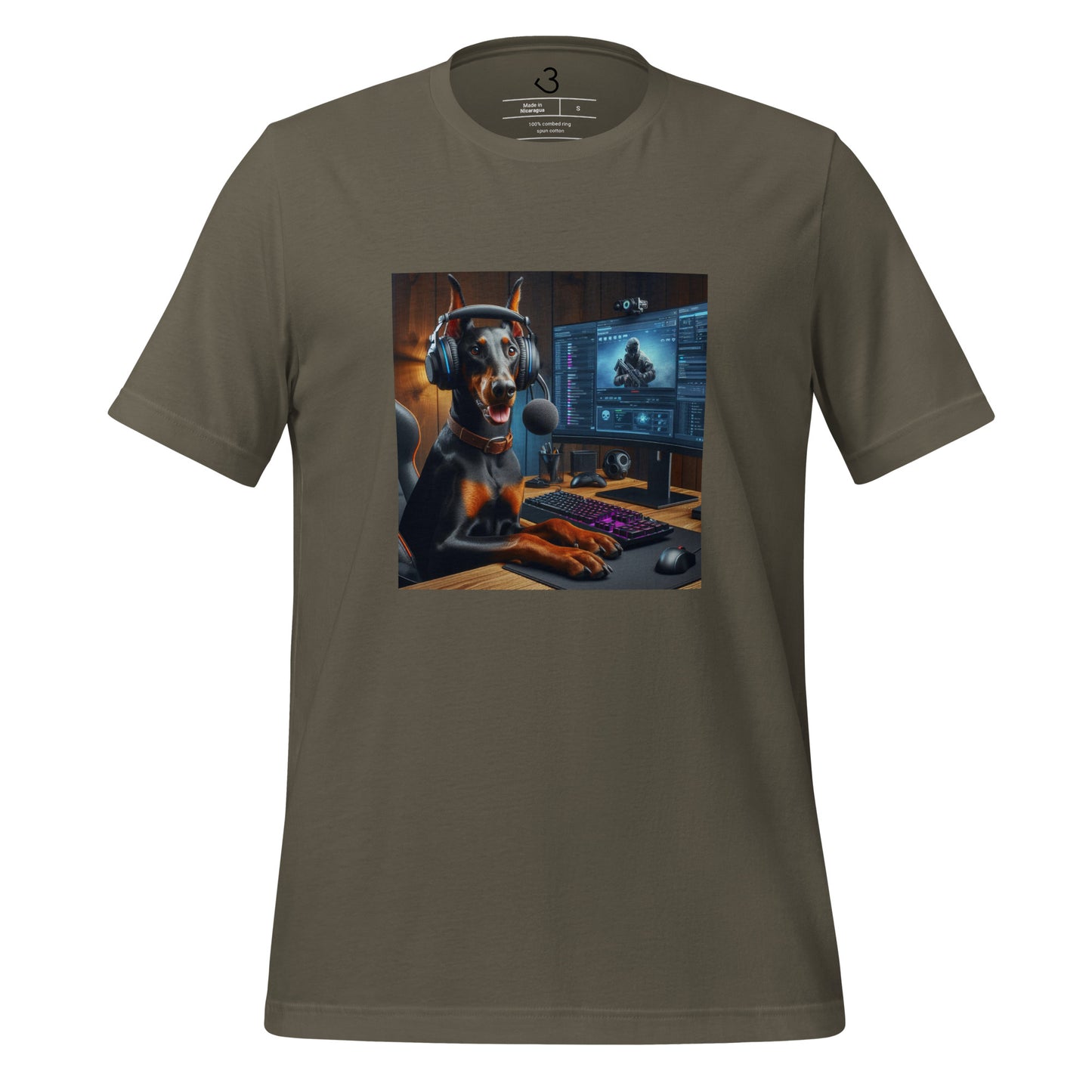 Camiseta Dóberman streamer