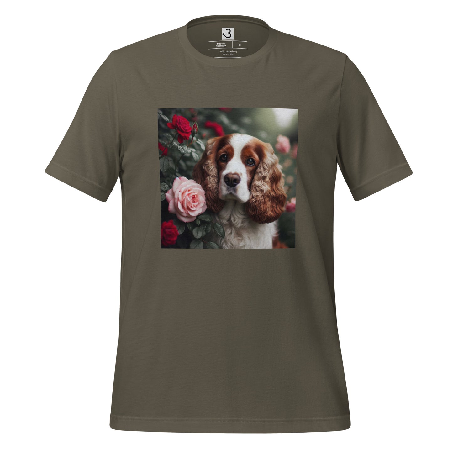 Camiseta cocker rosal