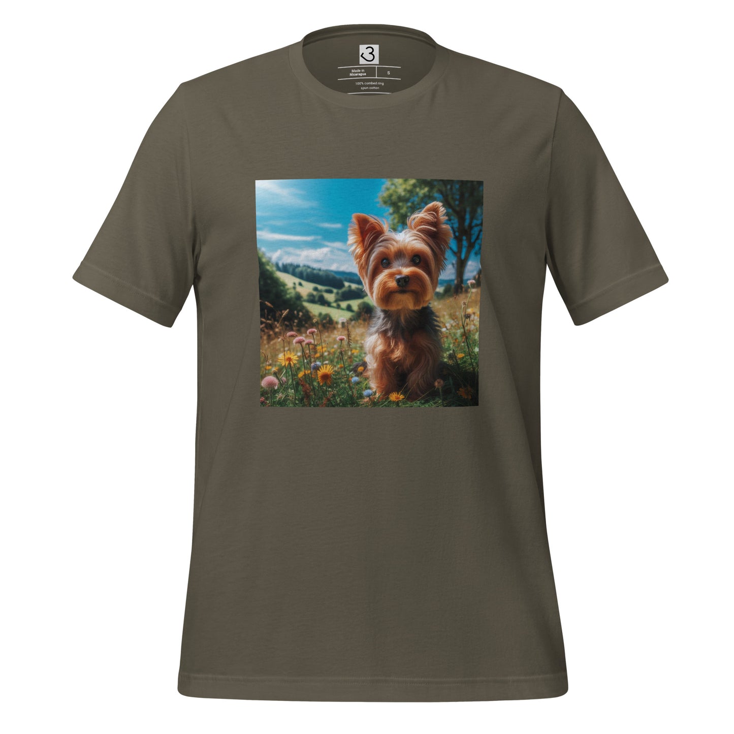 Camiseta yorkshire sunny