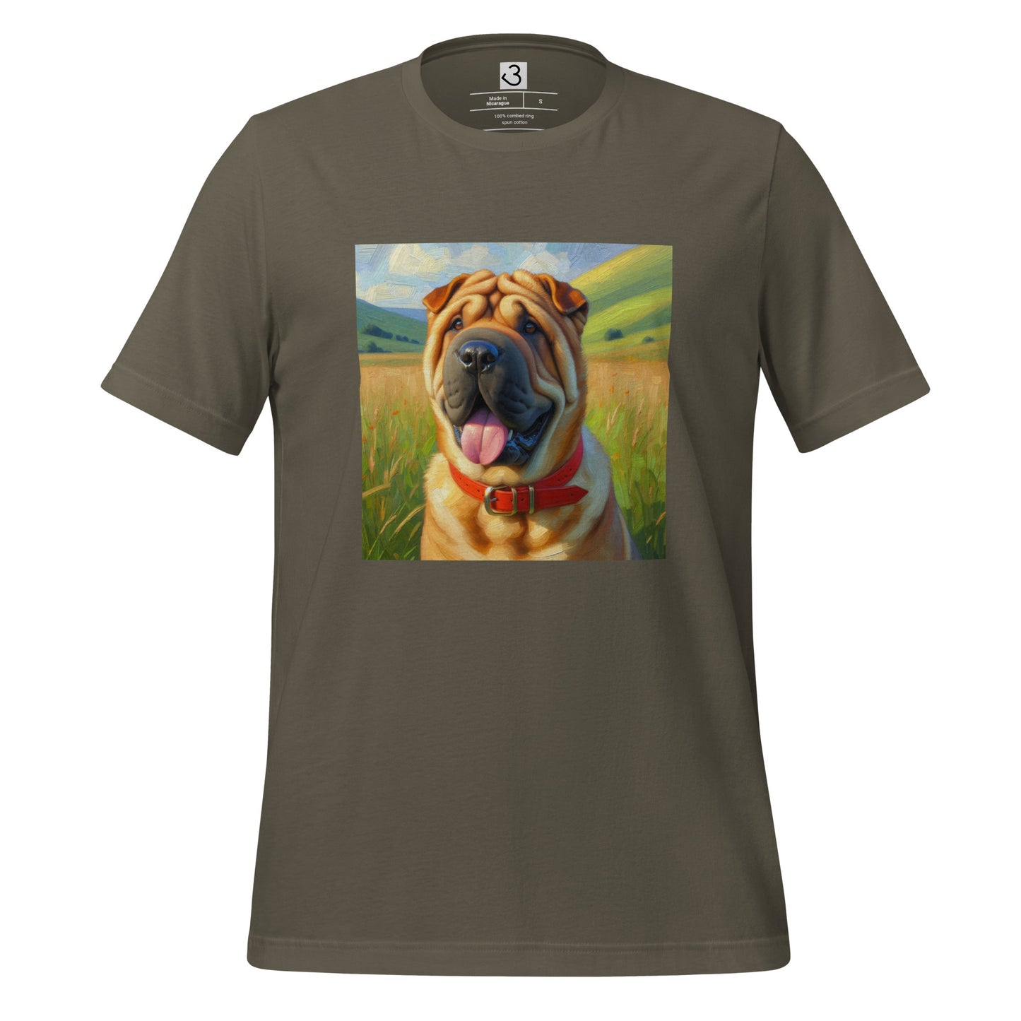 Camiseta shar pei power