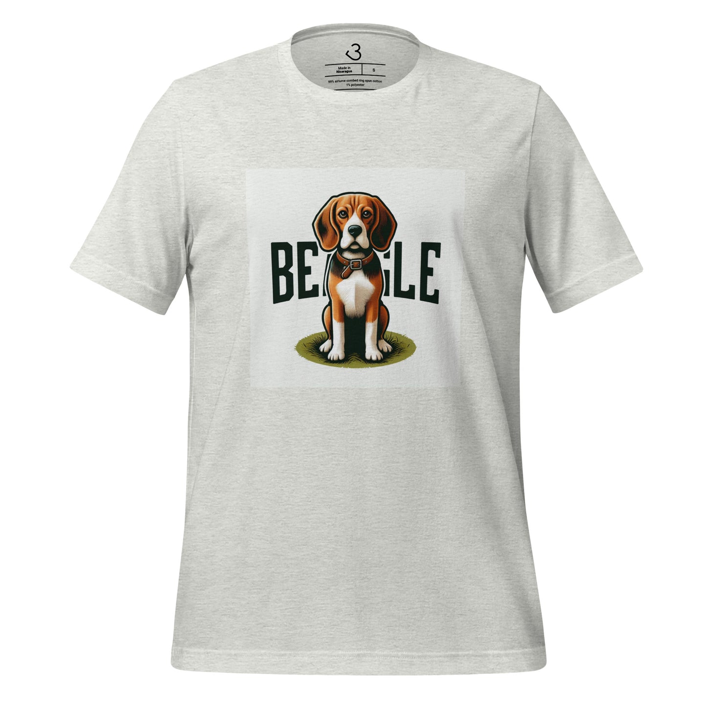 Camiseta beagle letras