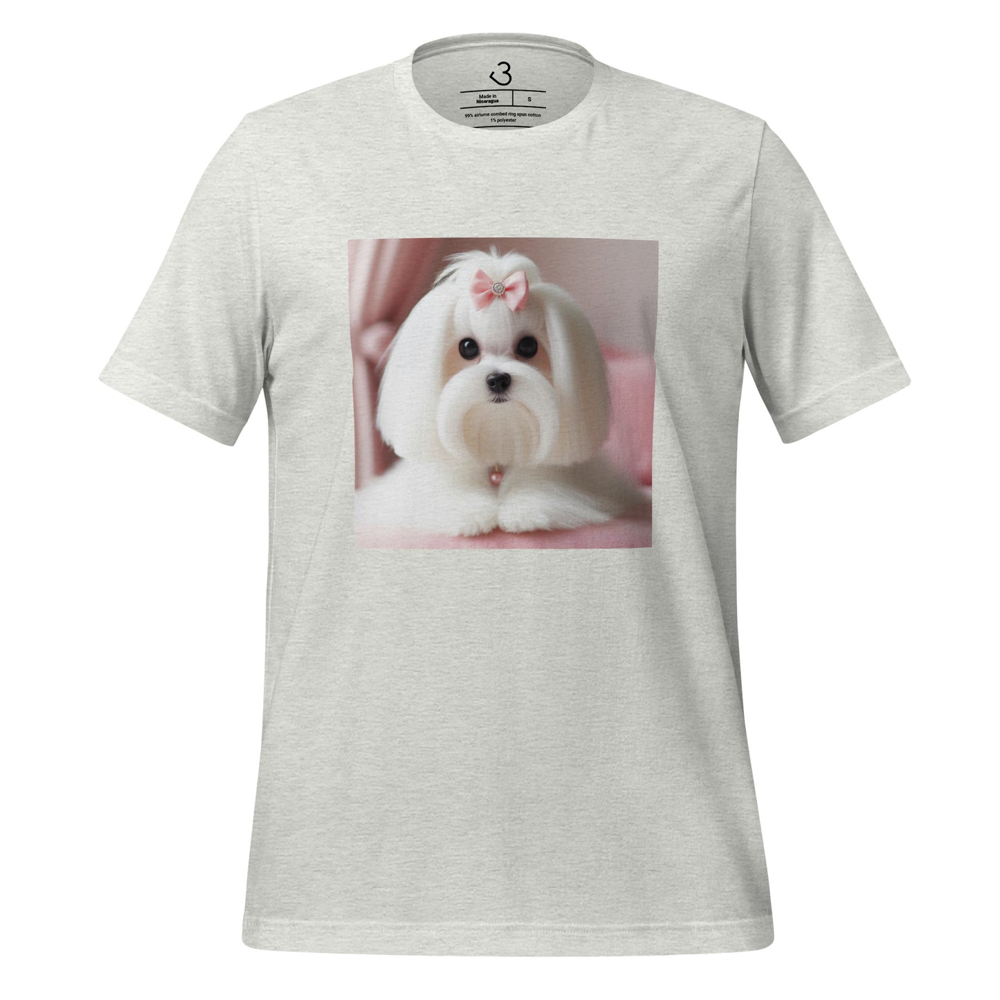 Camiseta bichón maltés princesa