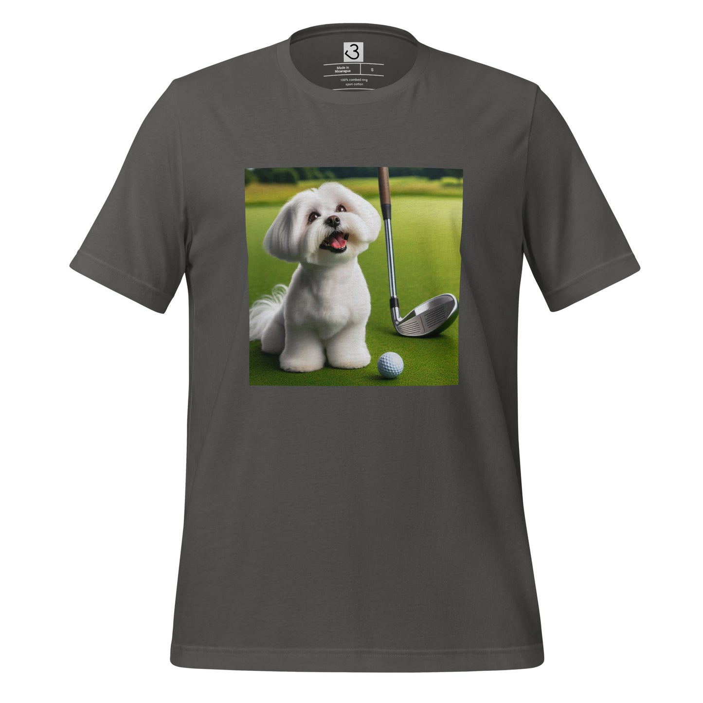 Camiseta bichón maltés golf