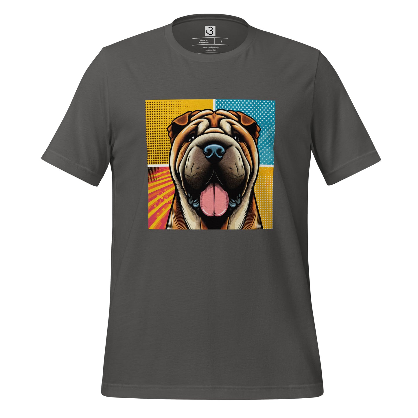 Camiseta shar pei art