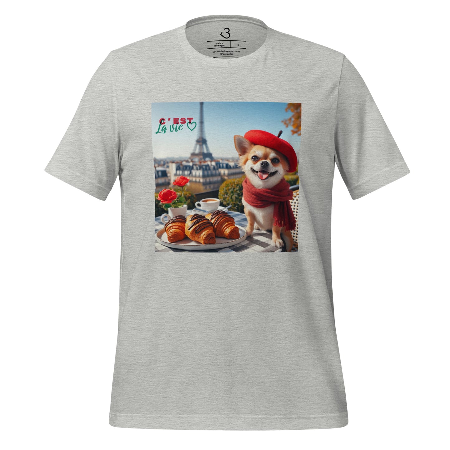 Camiseta chihuahua París