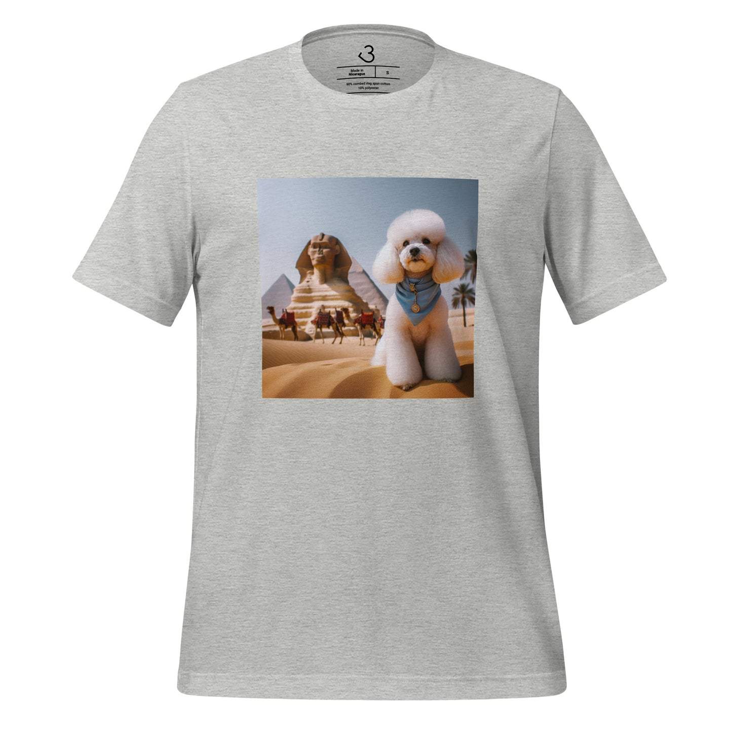 Camiseta caniche Egipto