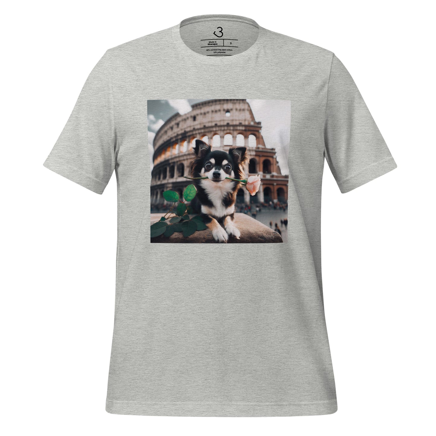 Camiseta chihuahua viajero