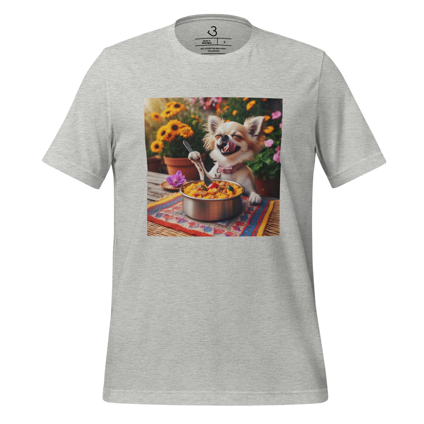 Camiseta chihuahua paella