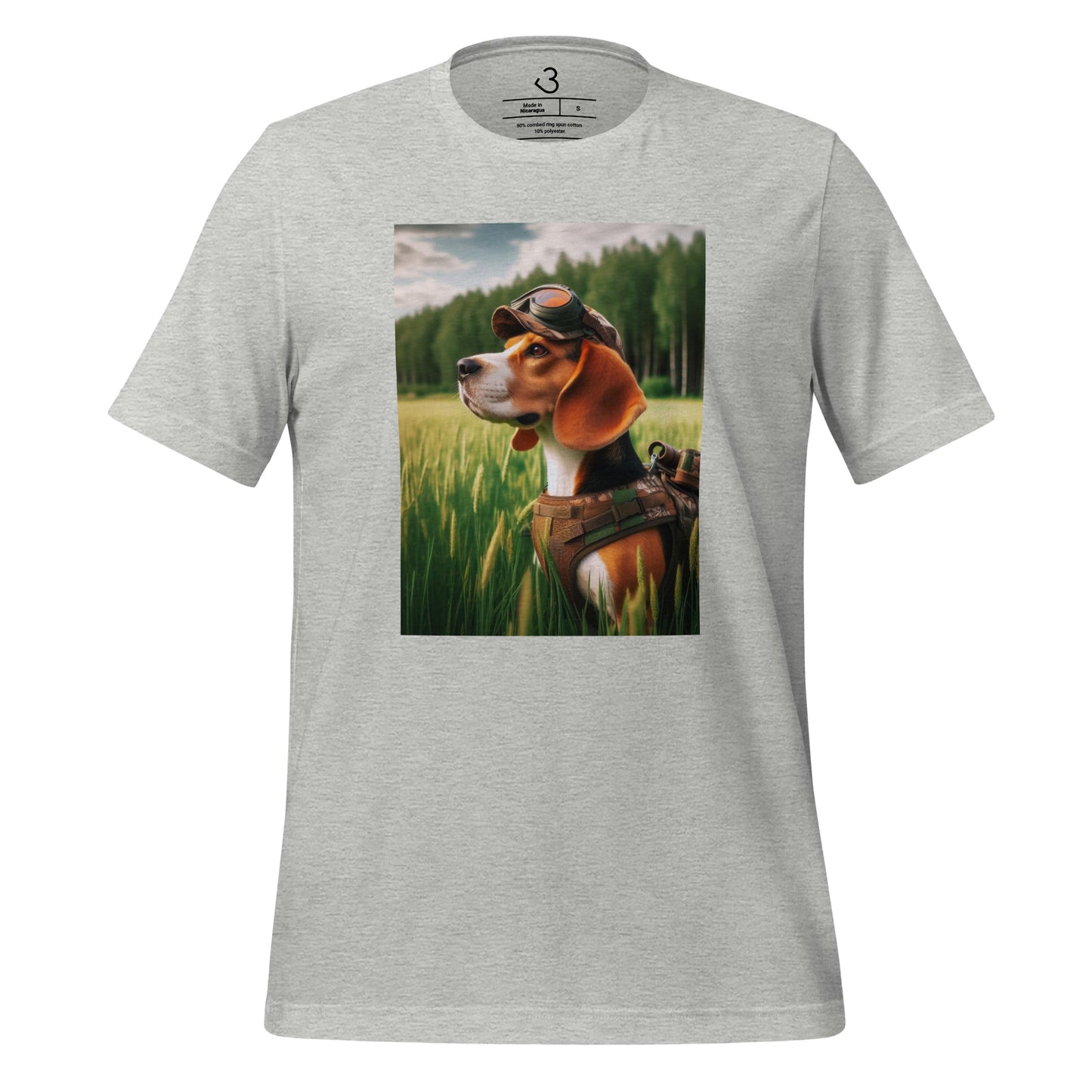 Camiseta beagle cazador