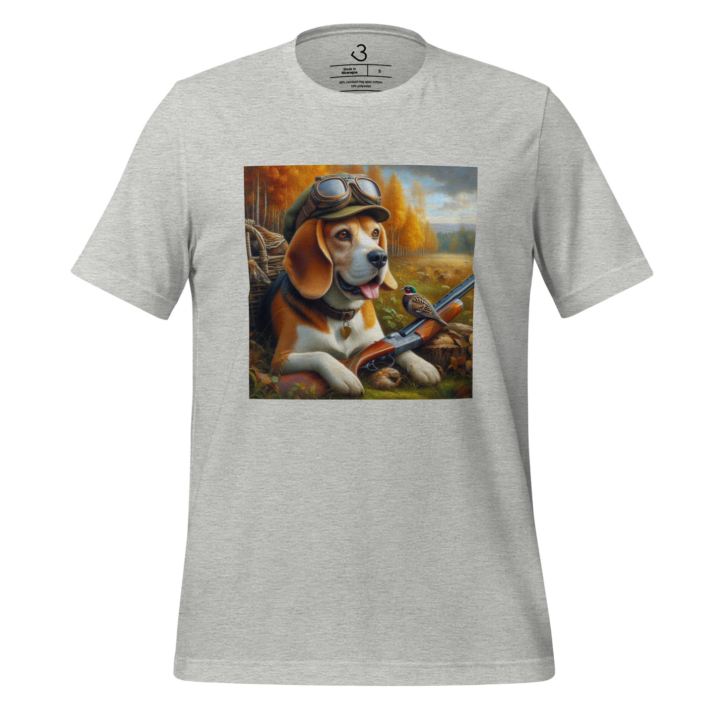 Camiseta beagle campo