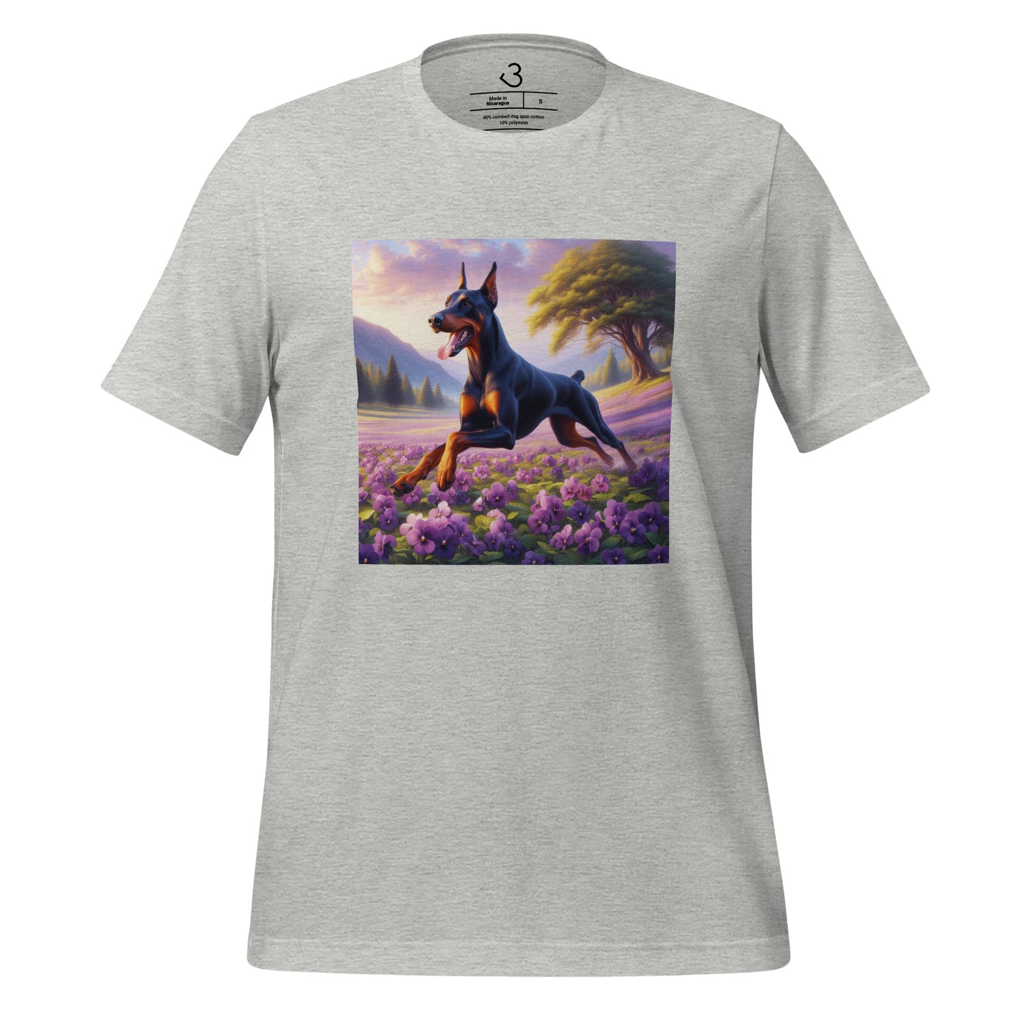 Camiseta Dóberman nature