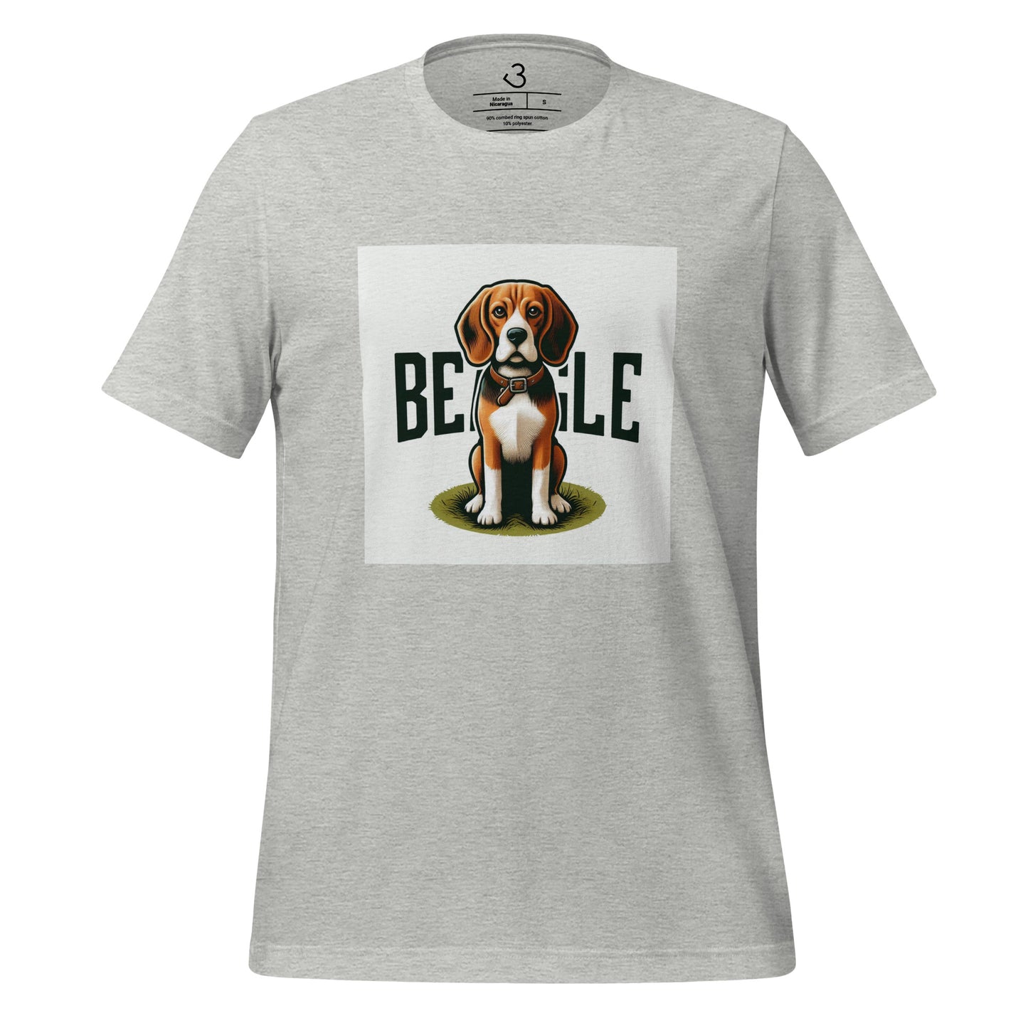 Camiseta beagle letras