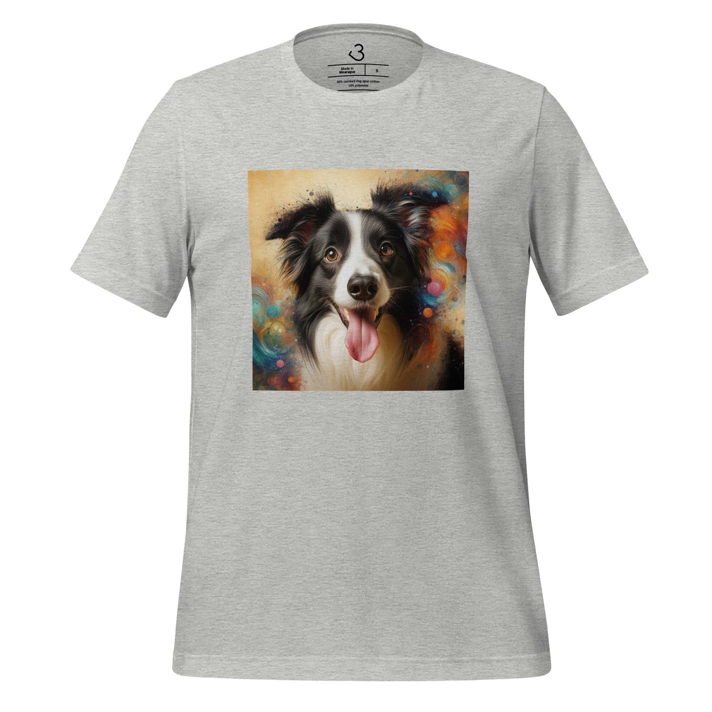 Camiseta collie art