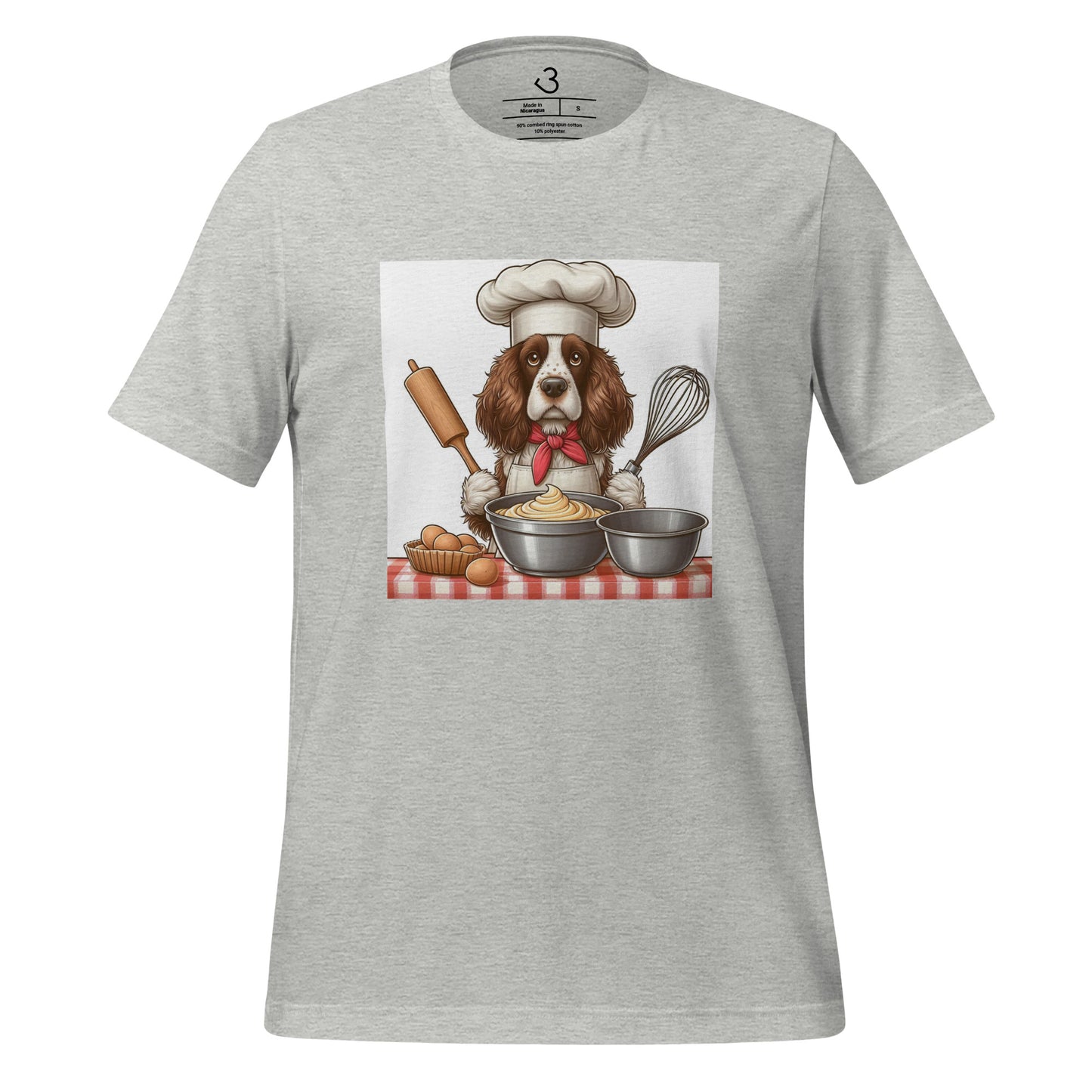 Camiseta cocker cocinero