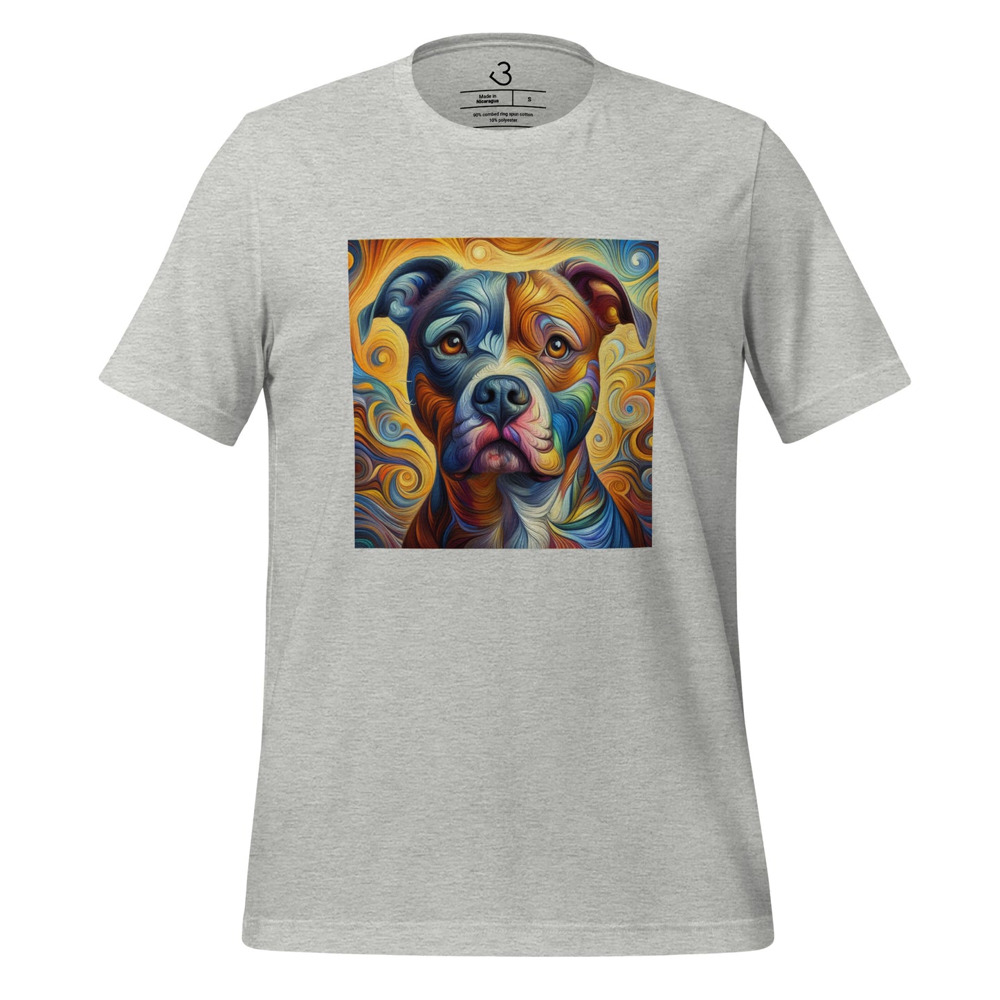 Camiseta pitbull color