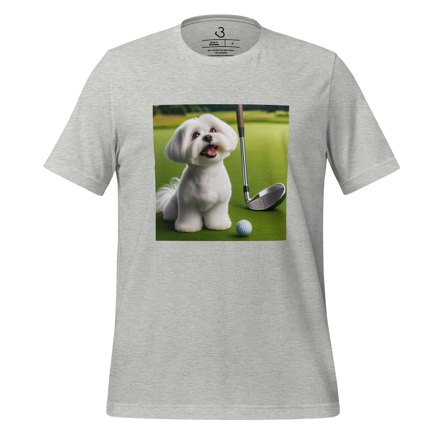 Camiseta bichón maltés golf