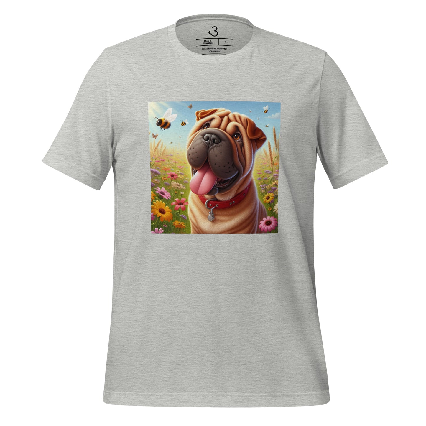 Camiseta shar pei happy