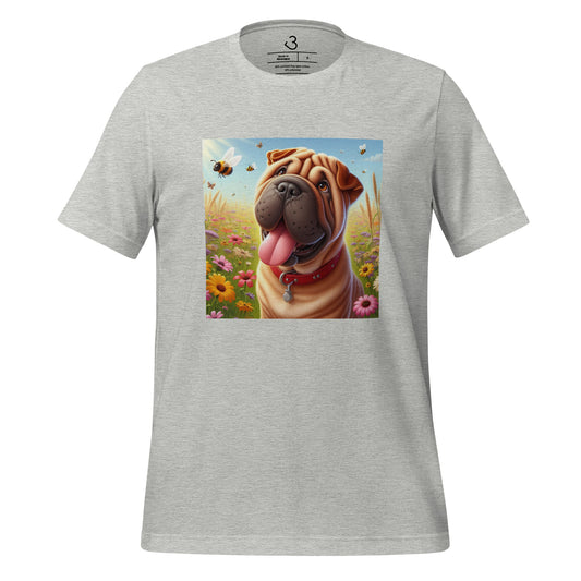 Camiseta shar pei happy