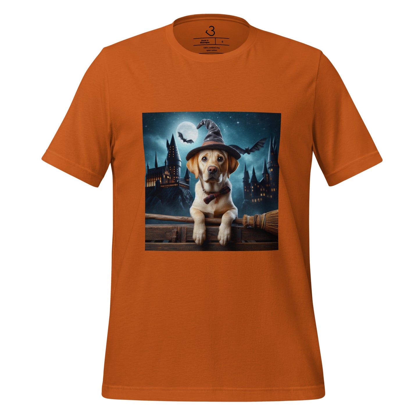 Camiseta labrador Hogwarts