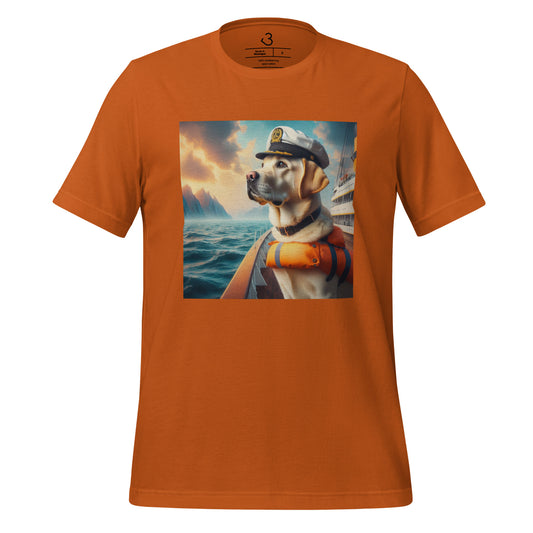 Camiseta labrador marinero