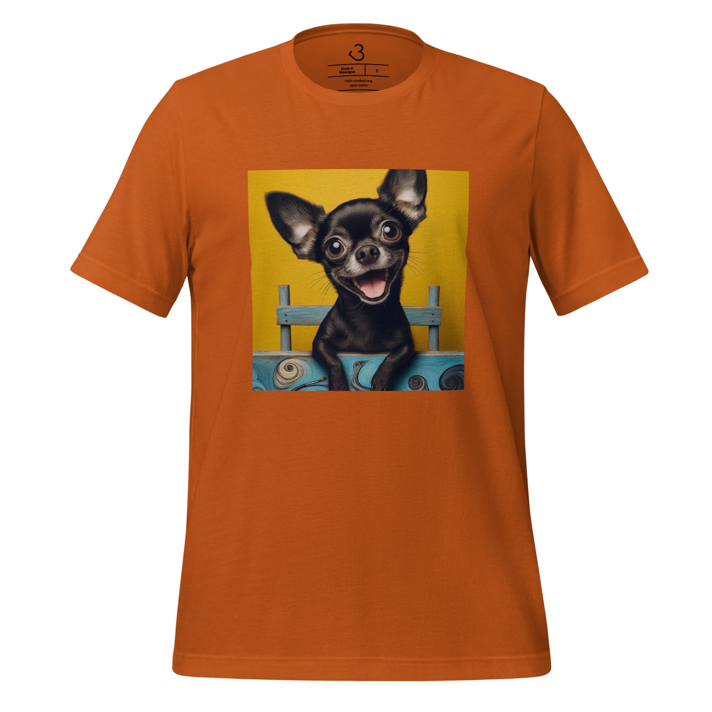 Camiseta chihuahua happy