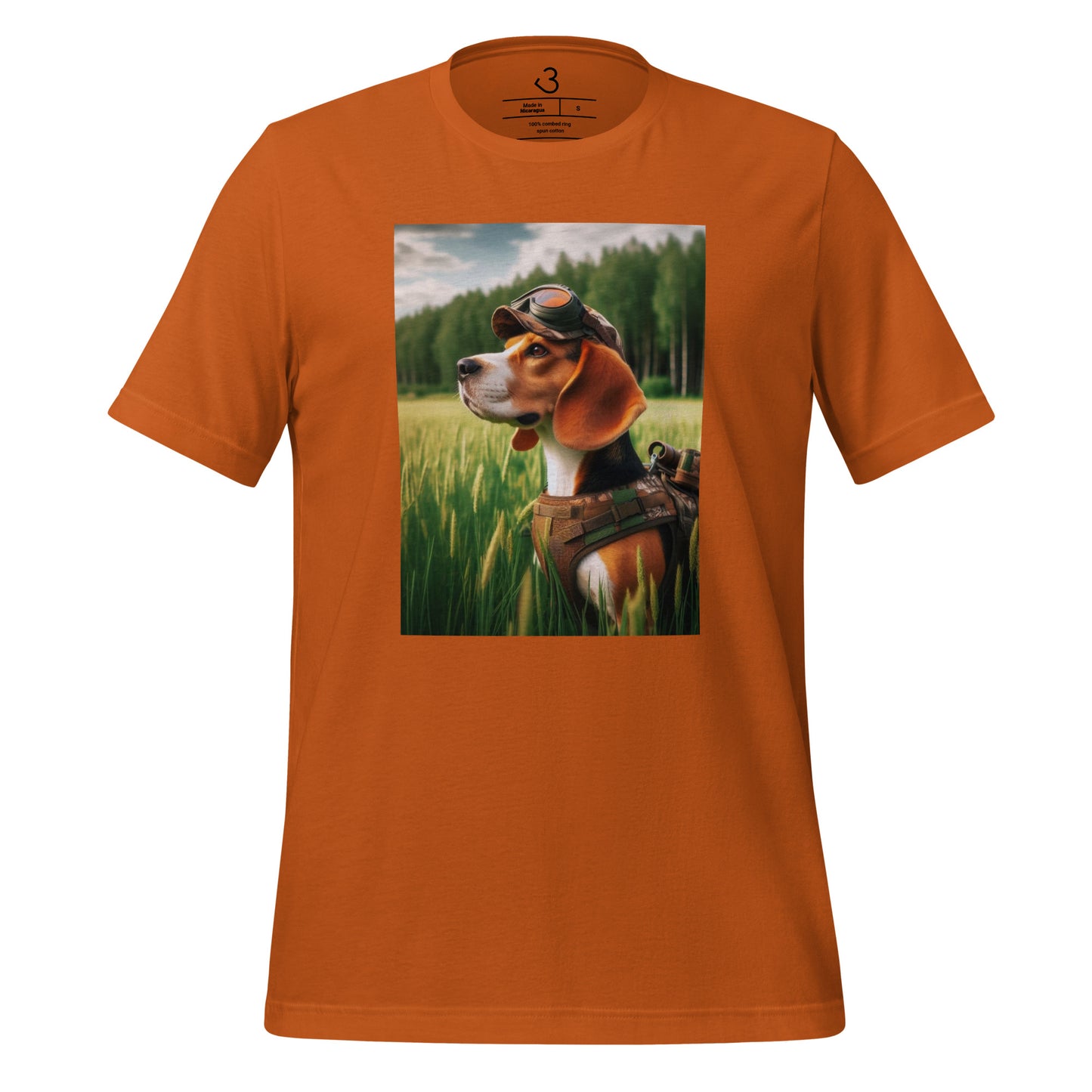 Camiseta beagle cazador