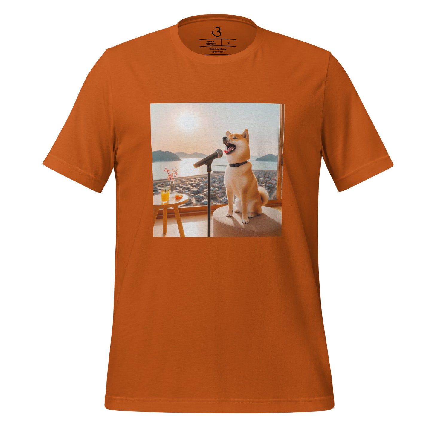 Camiseta shiba inu singer