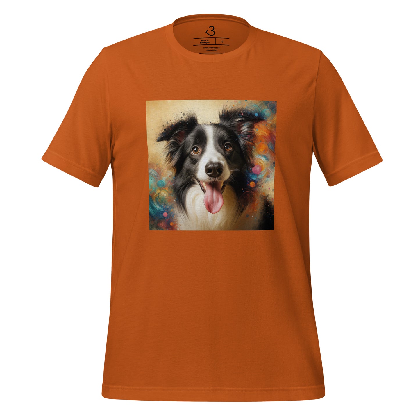 Camiseta collie art