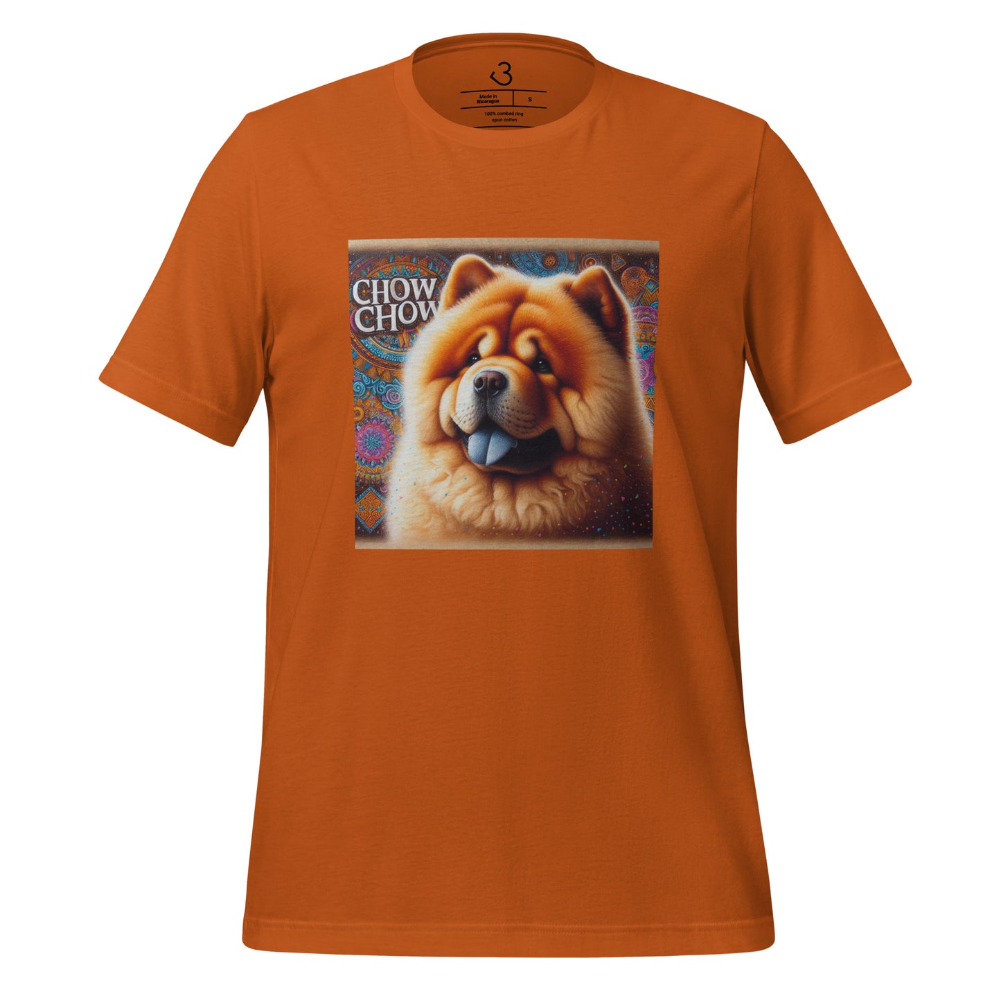 Camiseta chow chow color