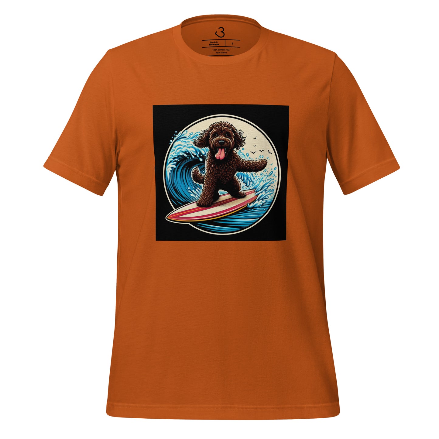 Camiseta water dog Amazing waves