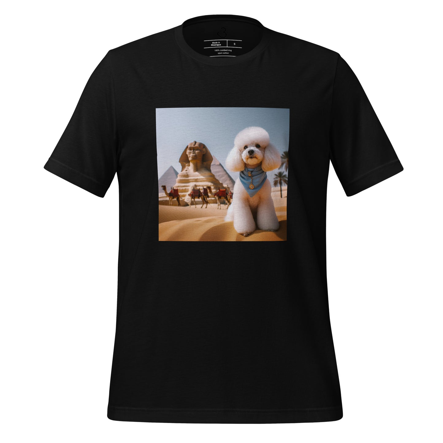 Camiseta caniche Egipto